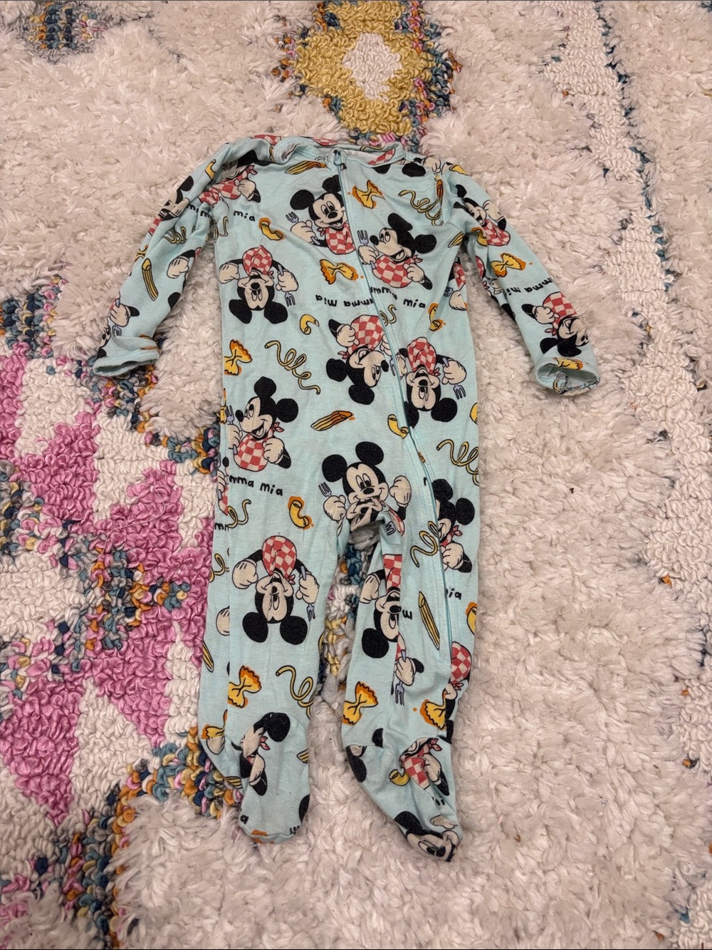 Mickey Mouse Pasta Pajamas